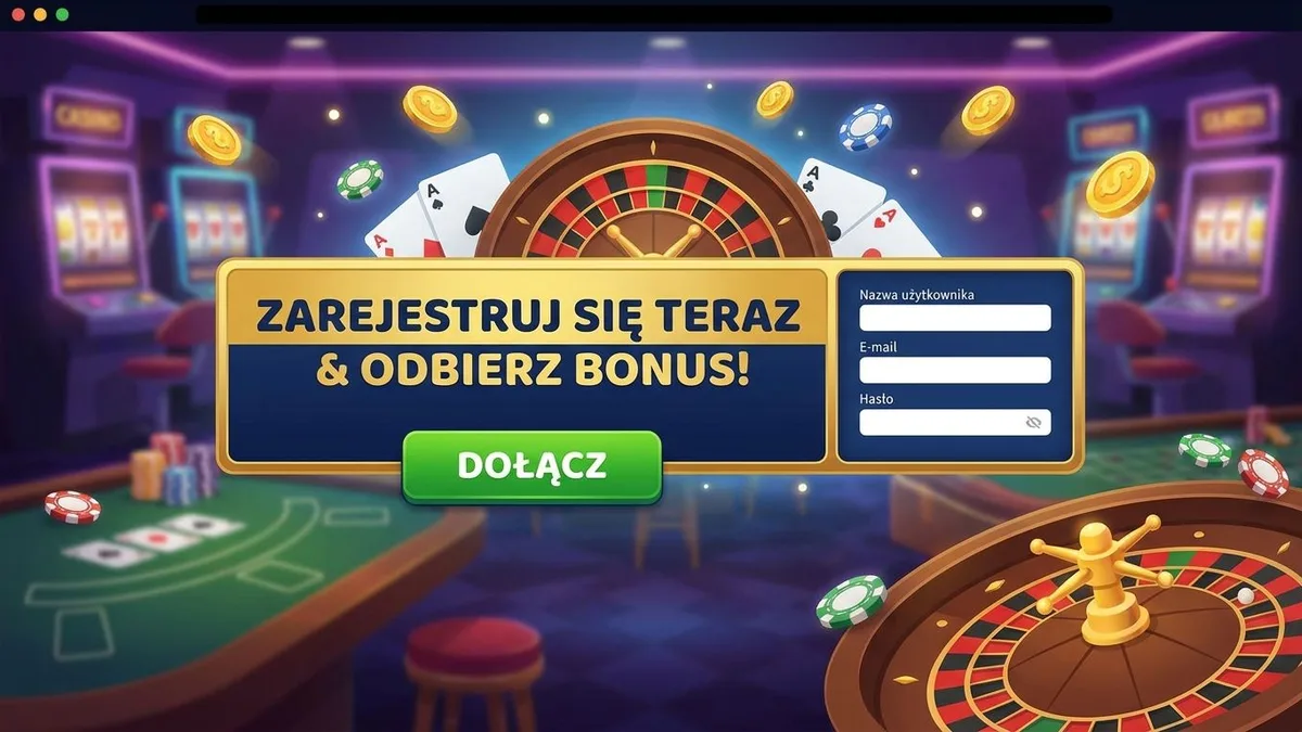 Rejestracja z bonusem